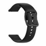 Xiaomi univerzální silikonový řemínek 20 mm černá (2926934113334)