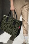 Stylová kabelka Reisenthel Daily Shopper Teddy leo olive