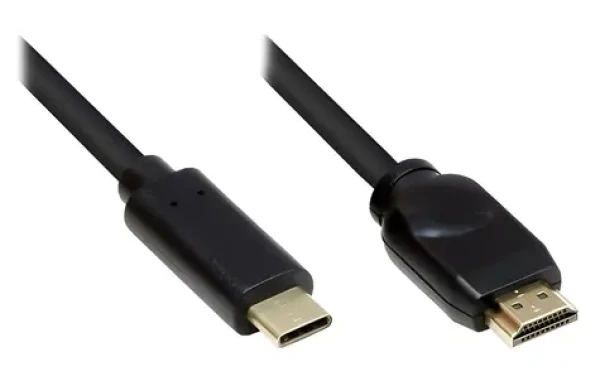 Good Connections USB-C - HDMI 2.0 černá / Kabel / 5 m / 4K UHD 60Hz (GC-M0103)