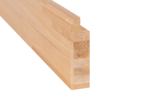 Hrana lavicová - se zubem a oblou hranou 2100x40x90mm, Olše CBE21ZMALL