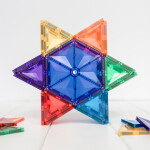 Connetix Connetix Tiles - Magnetická Stavebnice Duhová Geometry 30 ks