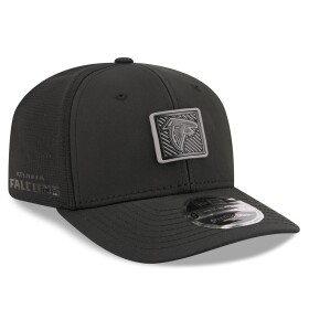 New Era Pánská kšiltovka Atlanta Falcons NFL Black 2026 Training Camp 9SEVENTY Stretch-Snap