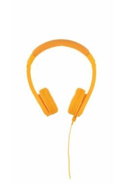 BuddyPhones Explore+ - žlutá / Dětská sluchátka s mikrofonem / 3.5 mm jack / 1.2 m (BP-EXPLOREP-YELLOW)