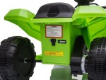 Mamido Dětská elektrická čtyřkolka ATV zelená