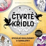 Čtvrté křídlo - oficiální omalovánky a samolepky