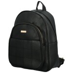 Stylový dámský koženkový kabelko-batoh Emeric, černý