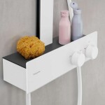 HANSGROHE - Rainfinity Sprchový set s termostatem, průměr 25 cm, 3 proudy, matná bílá 28742700