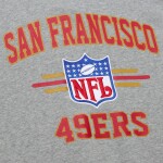 Mitchell & Ness Pánská mikina San Francisco 49ers NFL All Over Crew 4.0 Velikost: S