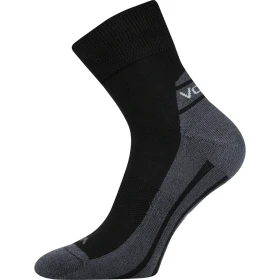 VOXX Ponožky sportovní OLIVER s jemným lemem ČERNÉ 39-42 103261