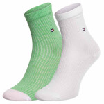 Ponožky Tommy Hilfiger 2Pack 701222646004 White/Green