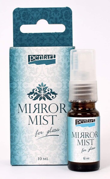 Pentart zrcadlový sprej na sklo, imitace zrcadla, 10 ml