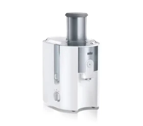 Braun J500 bílá / odšťavňovač / 900W / 1.25 l nádoba na šťávu / 2 l nádoba na odpad (8021098773111)