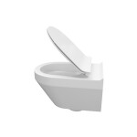 CERSANIT - SET 906 WC CREA CO OVAL VČETNĚ SLIM SEDÁTKA DURAPLAST SOFTCLOSE/JEDNO TLAČÍTKO S701-212