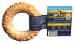 Ontario Protein losos / Žvýkací bagel / 8,9 cm / 1 ks (214-856388)