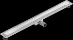 MEXEN/S - Flat MGW odtokový žlab 90 cm bílé sklo 1027090-15