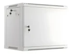 Lanberg WF01-6409-00S šedá / Nástěnný rozvaděč / 19" / 9U / 600x450 mm / kovové dveře / flat pack (WF01-6409-00S)