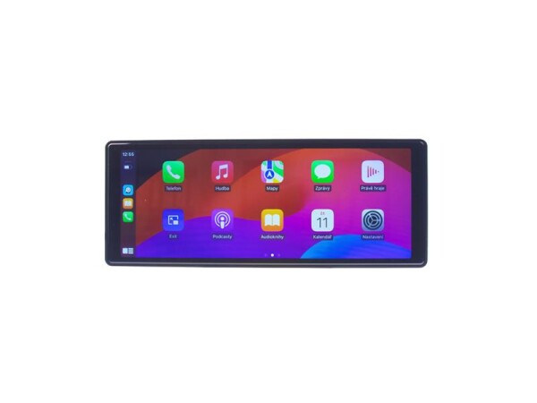 Displej Apple CarPlay / Android Auto CARCLEVER DS-126CAA - rozbaleno - poškozený obal,