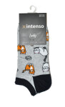 Dámské ponožky Intenso 013 Luxury Lady 35-40 černá 38-40