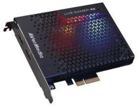AVerMedia Live Gamer Ultra 4K GC573 černá / stříhová karta / 2160p60 / HDMI (61GC5730A0AS)