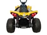 Mamido Dětská elektrická čtyřkolka Can-Am Renegade 180W 4x4 žlutá