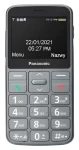 Panasonic KX-TU160 šedá / Mobilní telefon pro seniory (KX-TU 160 EXG)