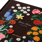 Rifle Paper Co. Vyšívaný skicák Garden Study, multi barva, papír