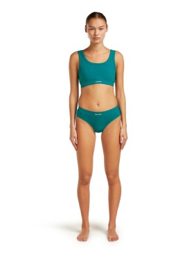 Dámské merino kalhotky ICEBREAKER Wmns Rib Lotus Hipster, Tidal Teal velikost: S