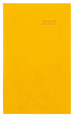 Týdenní diář 2027 Graspo kapesní Viva žlutý