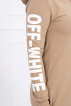 Off White velbloudí šaty UNI