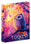 Puzzle Zasněná sova 1000 dílků