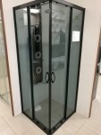 KERRA - Sprchová kabina Tiara Square 90x90 čtvercová (černá) 5907548109392