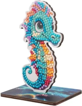 CRYSTAL ART Diamantové malování Oceán: Mořský koník