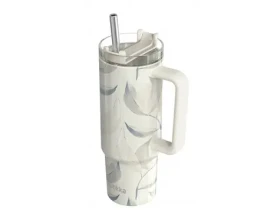 Quokka Nerezový termohrnek s brčkem Stream Cotton 950 ml (40033QO)