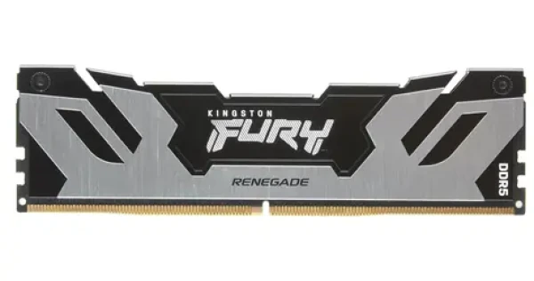 Kingston Fury Renegade Silver 24GB (1x 24GB) DDR5 8000MHz / CL38 / DIMM / XMP (KF580C38RS-24)