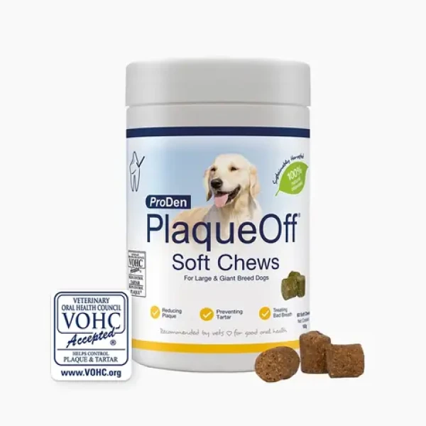ProDen PlaqueOff® Soft Chews Dog 60ks (P17)