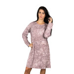 HOSH Mikinové šaty ADORE Velikost: UNI, Barva: Béžová