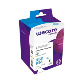 WECARE ARMOR cartridge pro HP Officejet Pro 8100, 8600, 1B+1C+1M+1Y, 1x75/3x30ml, 1x2890p/3x2295p (C2P43AE/950XL/951XL) - originální EDF_1082010