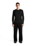 ICEBREAKER Mens Merino 150 Tech Lite LS Tee IB Vertical, Black velikost: M
