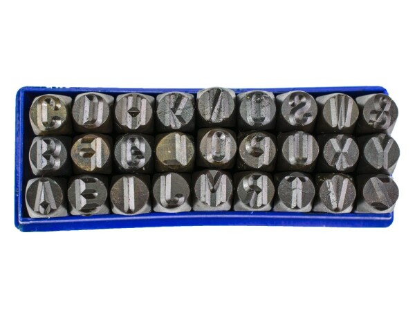 FESTA 20971 Raznice ocelové 8mm, znaky ABC