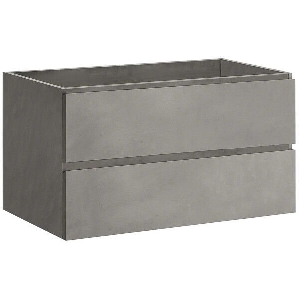 CERANO - Koupelnová skříňka pod umyvadlo Carole - betonově šedá - 99x48x45 CER-8050BD7618