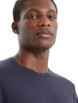 Pánské merino triko krátký rukáv ICEBREAKER Mens Central Classic SS Tee, Midnight Navy velikost: L