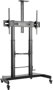 Techly ICA-TR36 černá / Podlahový stojan pro TV / 60" - 100" / nosnost 100 kg / sklon -10° až 5° (ICA-TR36)