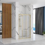REA - Sprchové dveře Alex 90 Gold Brush REA-K2506