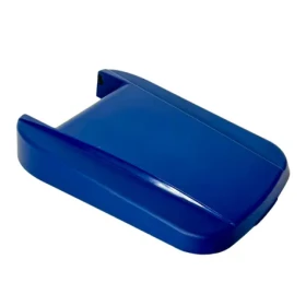 Denox modré víko pro odpadkové koše 23440 a 23450 / Tříděný odpad – papír / 80 l / 42 x 57 x 8 cm