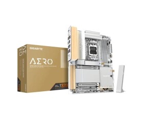 GIGABYTE MB Sc AM5 X870E AERO X WOOD, AMD X870E. 4xDDR5, 2xUSB-C, 2xHDMI, Wifi, ATX EDF_1706343