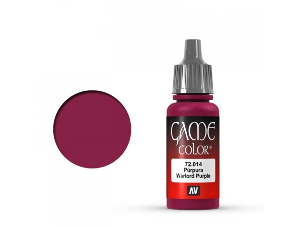 Vallejo Game Color 72014 Warlord Purple 18 ml