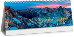 Vysoké Tatry 2026 - stolový kalendár