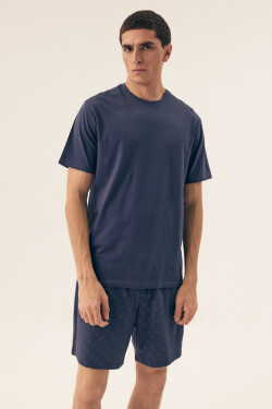 PÁNSKÉ PYŽAMO SHORE 42601 SS25 Denim M