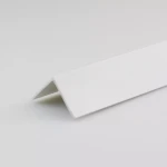 Profil uholníkový PVC bily lesk 30x30x1000