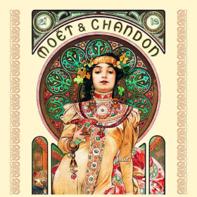 Kalendář 2027 nástěnný: ALFONS MUCHA (čtverec)